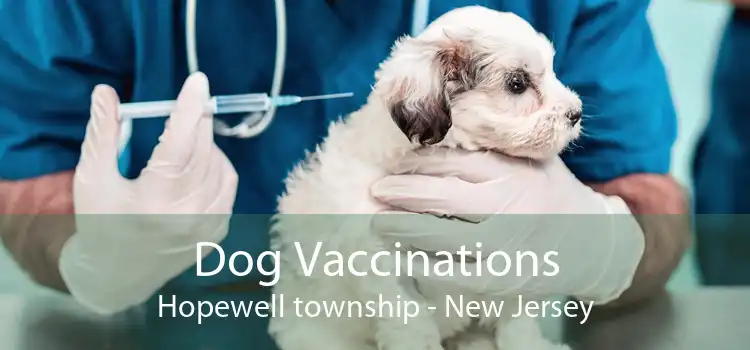 Dog Vaccinations Hopewell township - New Jersey