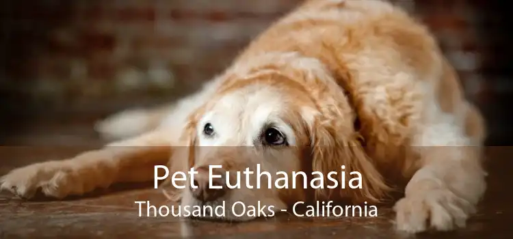 Pet Euthanasia Thousand Oaks - California