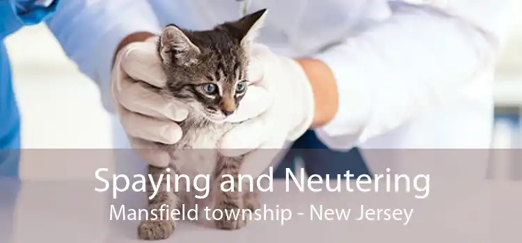 Spaying and Neutering Mansfield township - New Jersey