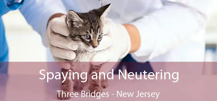 Spaying and Neutering Three Bridges - New Jersey
